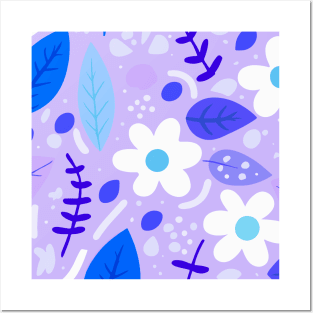 floral pattern Posters and Art